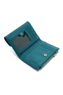 Women's Blue Wallet | Derimod