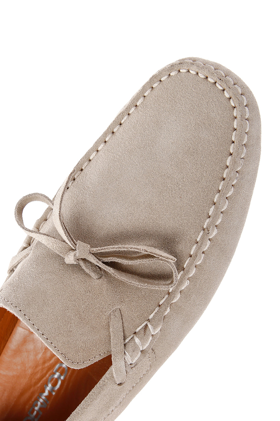 Men's Beige Suede Leather Casual Loafer