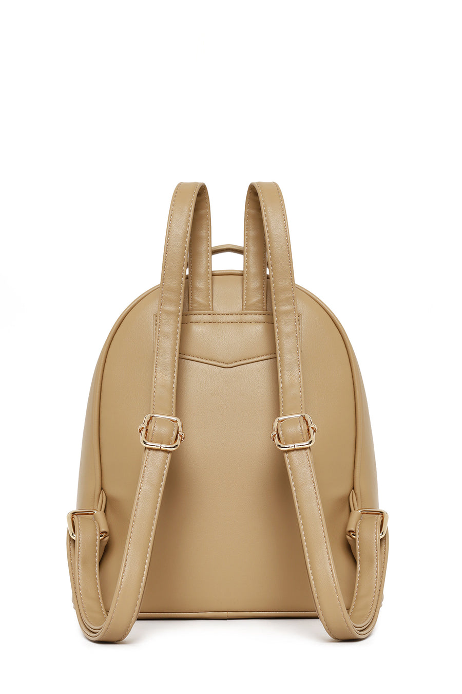 Woman Beige Backpack