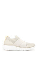 Women's Beige Thick Soled Sneaker | Derimod