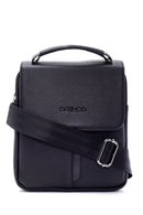 Men's Black Messenger Bag | Derimod