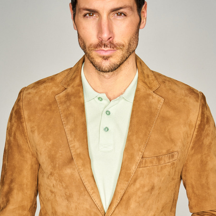 Bilbao Men's Camel Coat