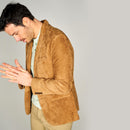 Bilbao Men's Camel Coat | Derimod