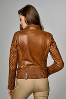 Kendall Women's Leather Jacket | Derimod