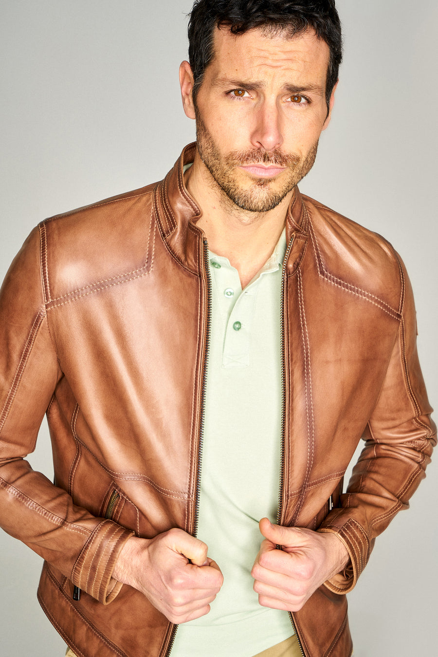 Antony Men's Brown Coat