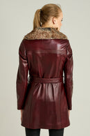 Mathilda Women's Leather Jacket | Derimod
