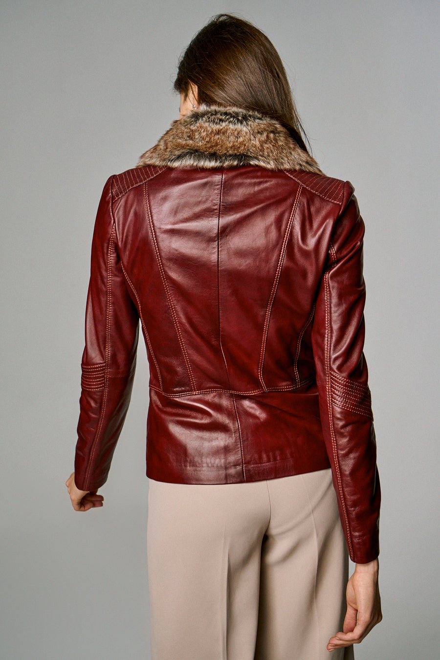 Rebecca Women's Leather Jacket