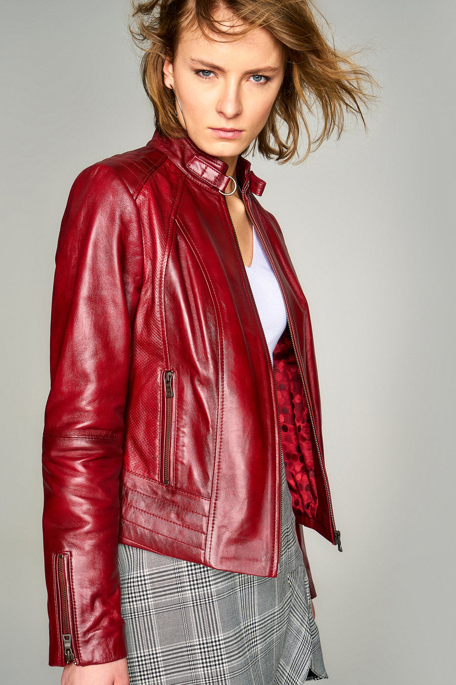 Fanny Women's Leather Jacket