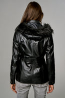 Veronica Women's Leather Jacket | Derimod