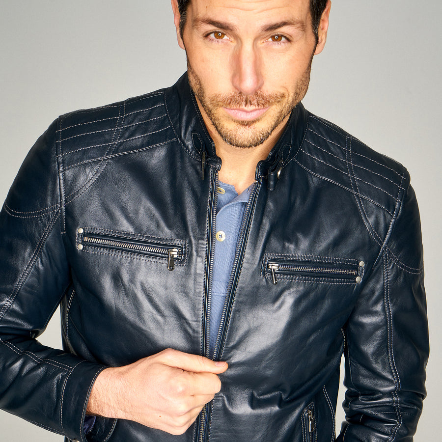 MAXIM MEN'S LEATHER JACKET