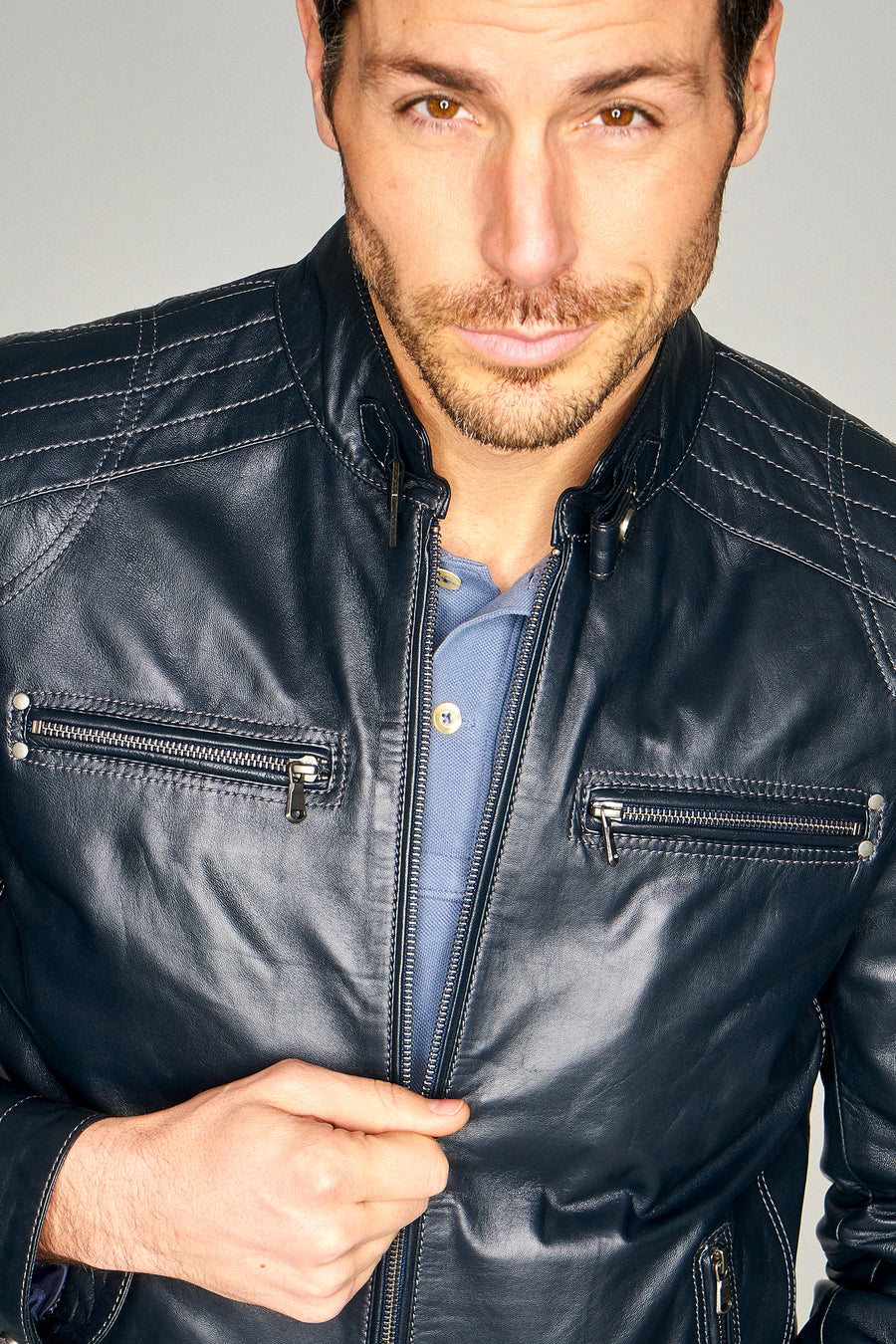 MAXIM MEN'S LEATHER JACKET