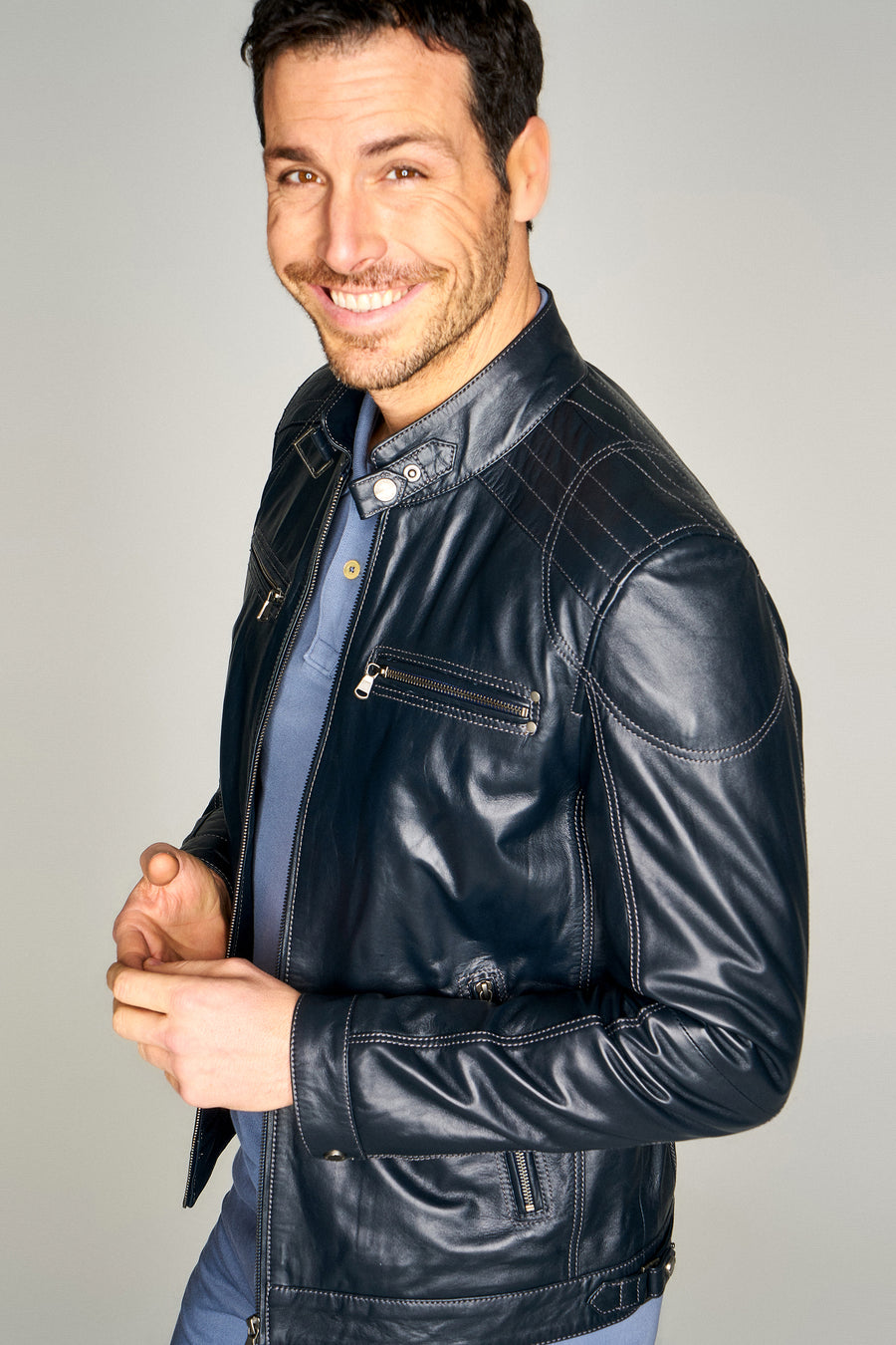 MAXIM MEN'S LEATHER JACKET