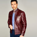 MAXIM MEN'S LEATHER JACKET | Derimod