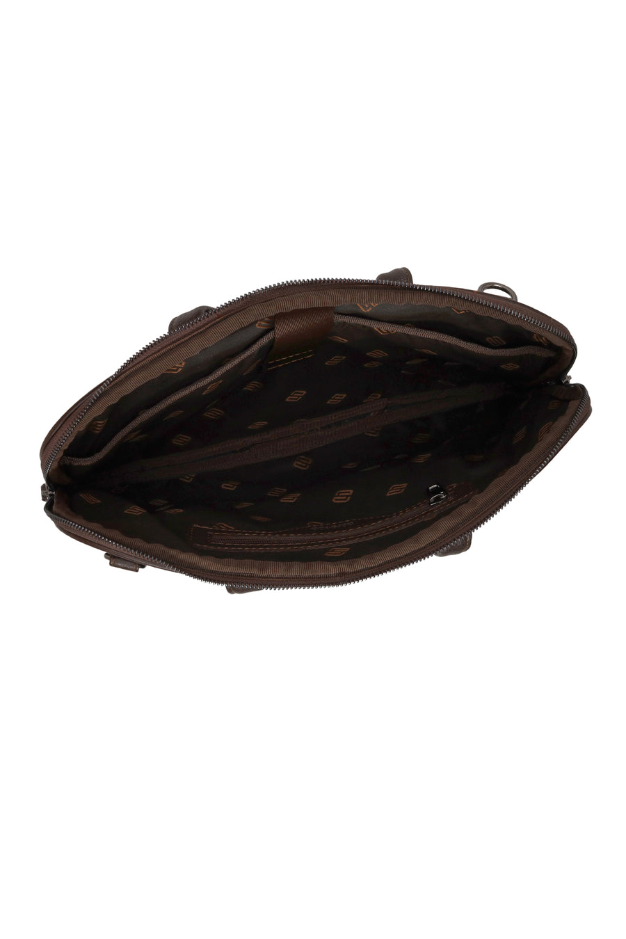 Male Black Long-Strap Briefcase