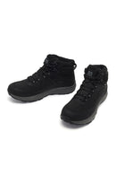 Derimod Dry Male Black Lace-Up Thick-Soled Outdoor Boots | Derimod