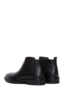 Men's Black Leather Chelsea Boots | Derimod