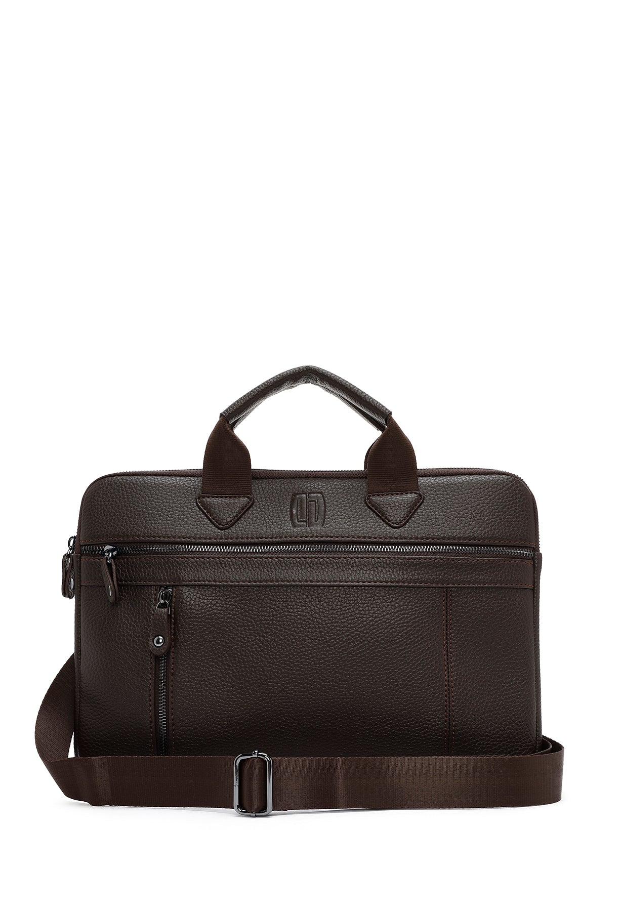 Men's Brown Long Strap Briefcase 24SBD3104FT | Derimod