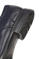 Men's Navy Blue Lace-up Classic Leather Shoes | Derimod