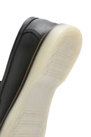 Men's Black Leather Casual Loafer | Derimod