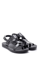 Women's Crocodile Patterned Sandals | Derimod