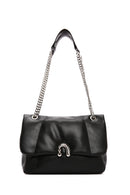 Women's Black Long Strap Classic Shoulder Bag | Derimod