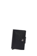 Men's Black Card Holder | Derimod