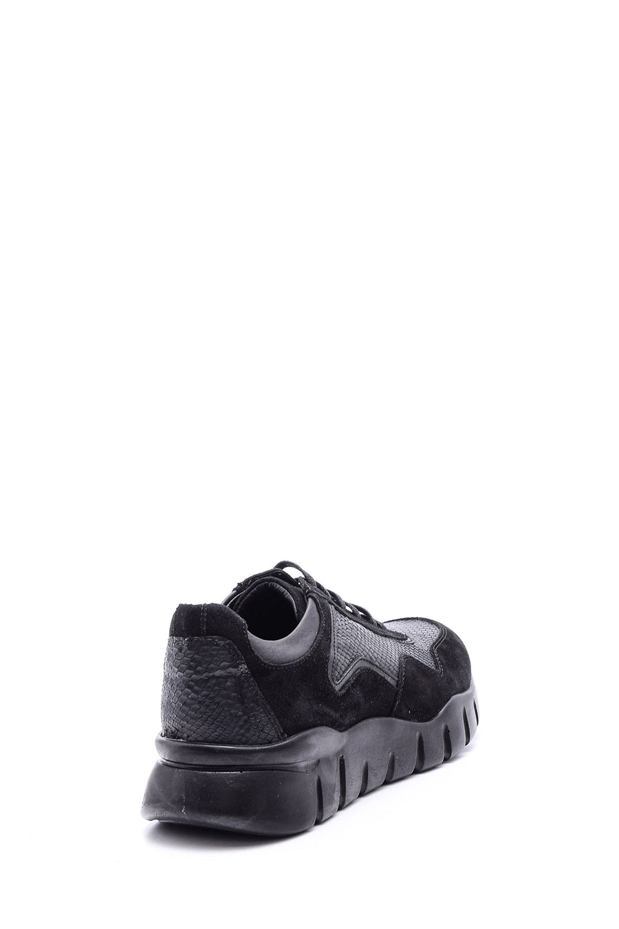 Men's Suede Detailed Leather Sneaker