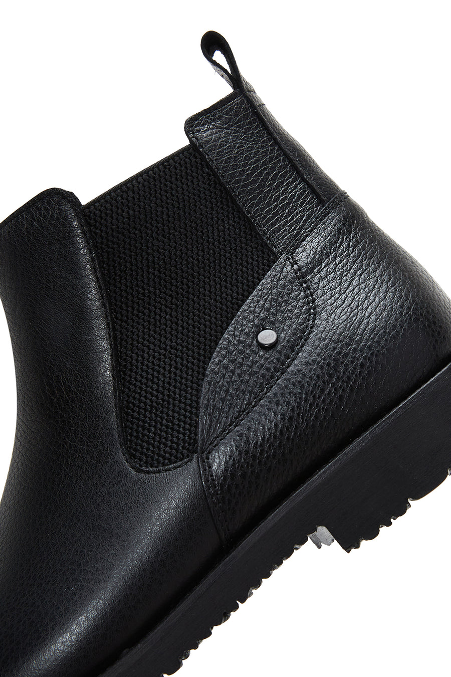Men's Black Leather Chelsea Boots