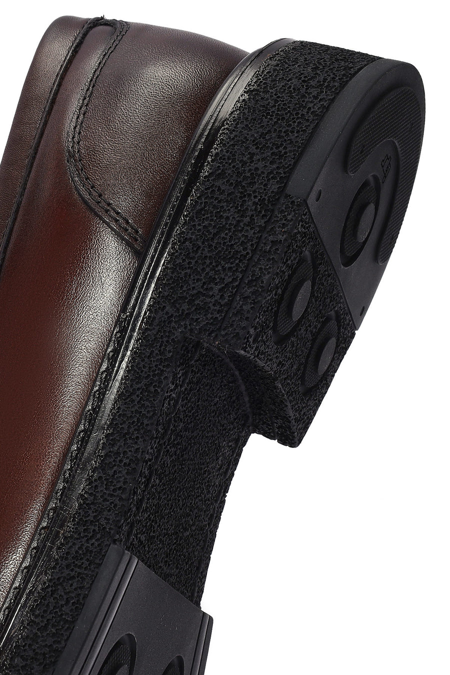 
Men's Brown Leather Casual Loafer

