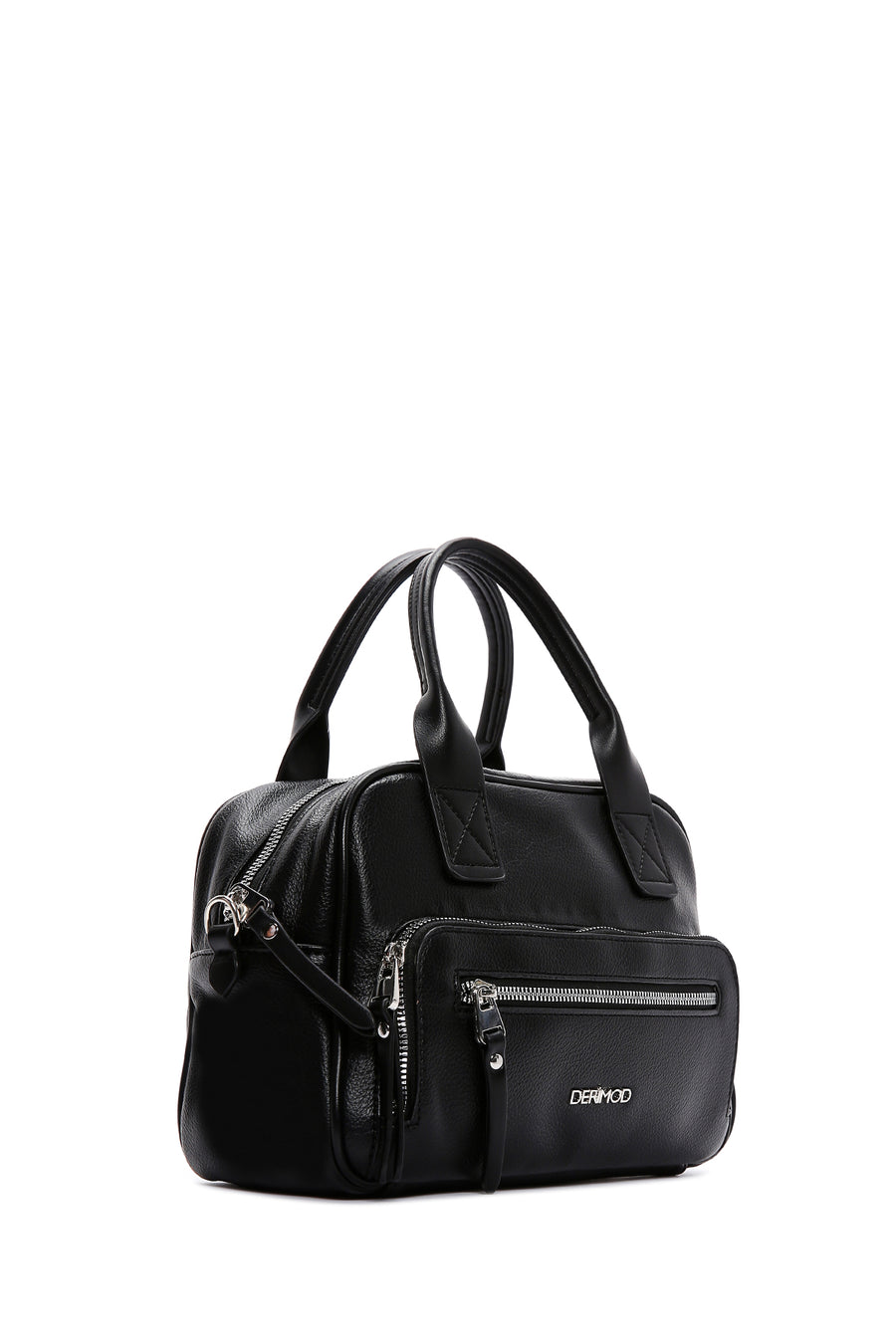 Women's Black Long Strap Shoulder Bag