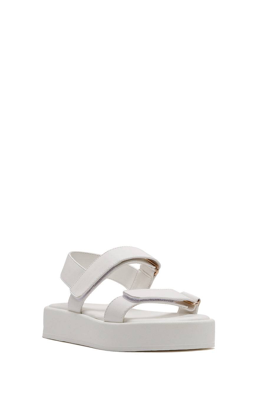 Women's White Thick Soled Sandals