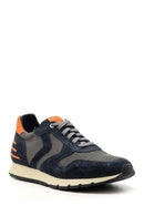 Men's Suede Detailed Sneaker | Derimod