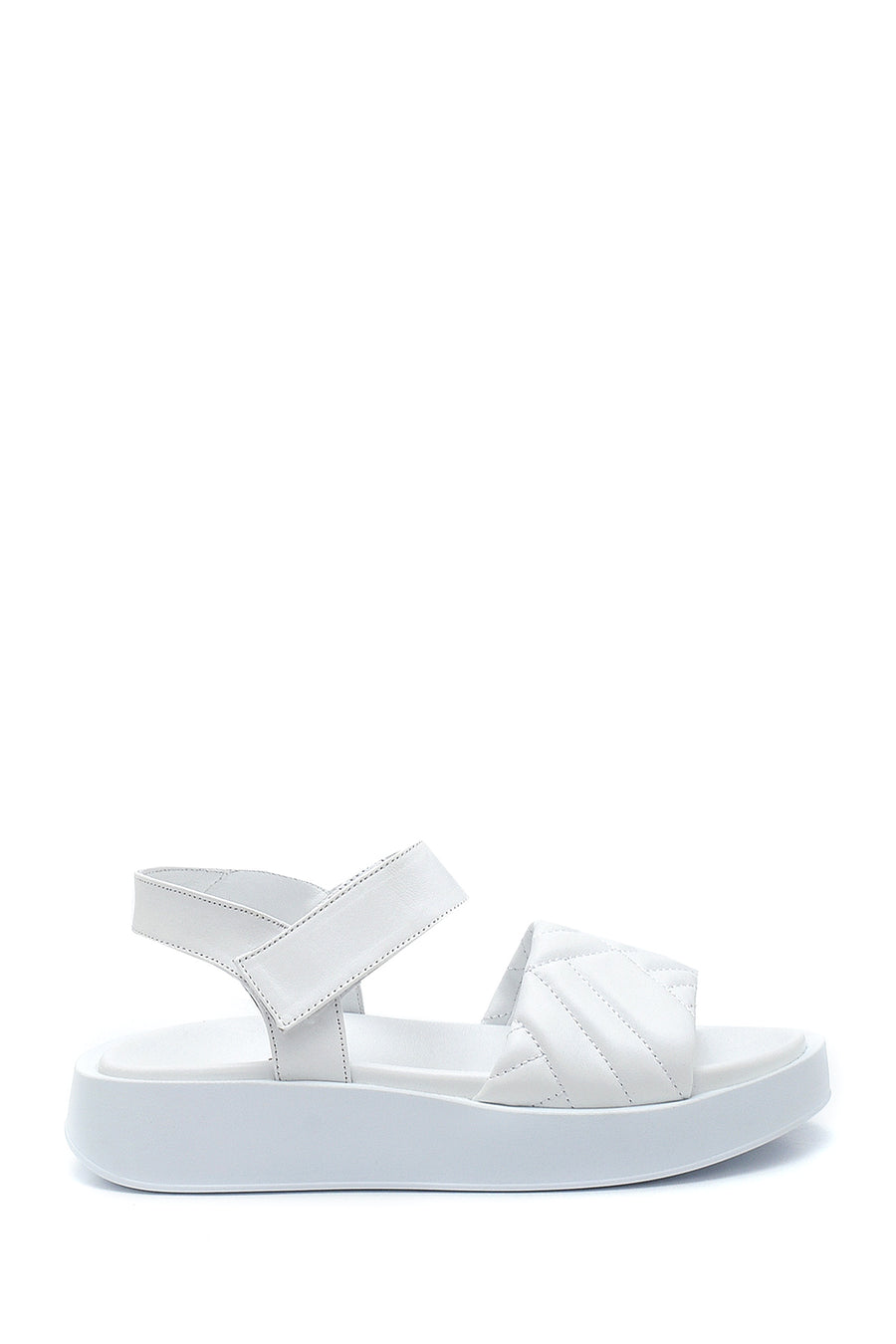 Women's Leather Strappy Sandals 21SFD130218 | Derimod