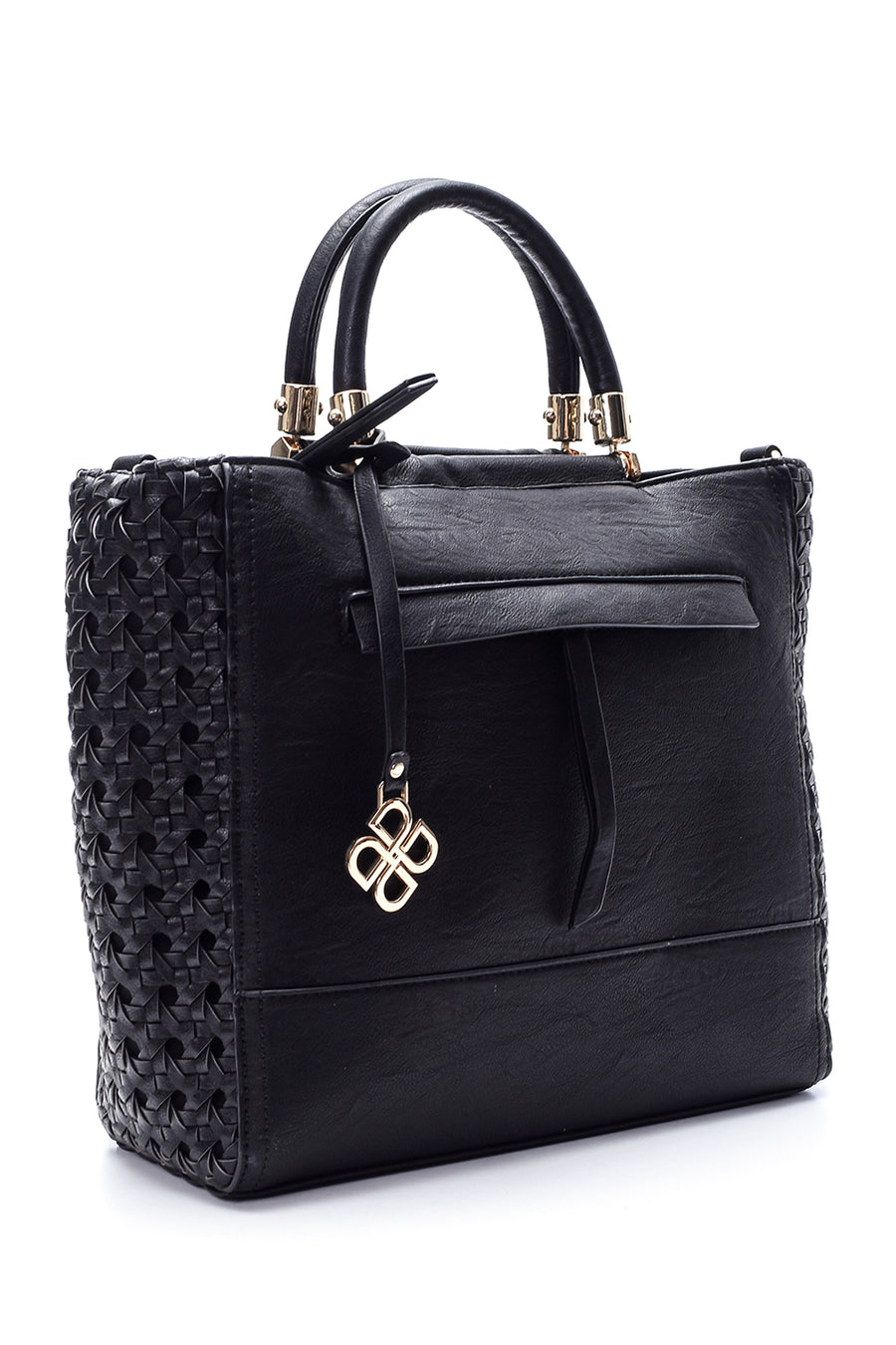 Women's Perforated Shoulder Bag