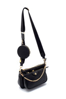 Women's Wallet Detailed Crossbody Bag | Derimod