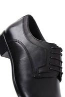 Men's Black Leather Classic Shoes | Derimod