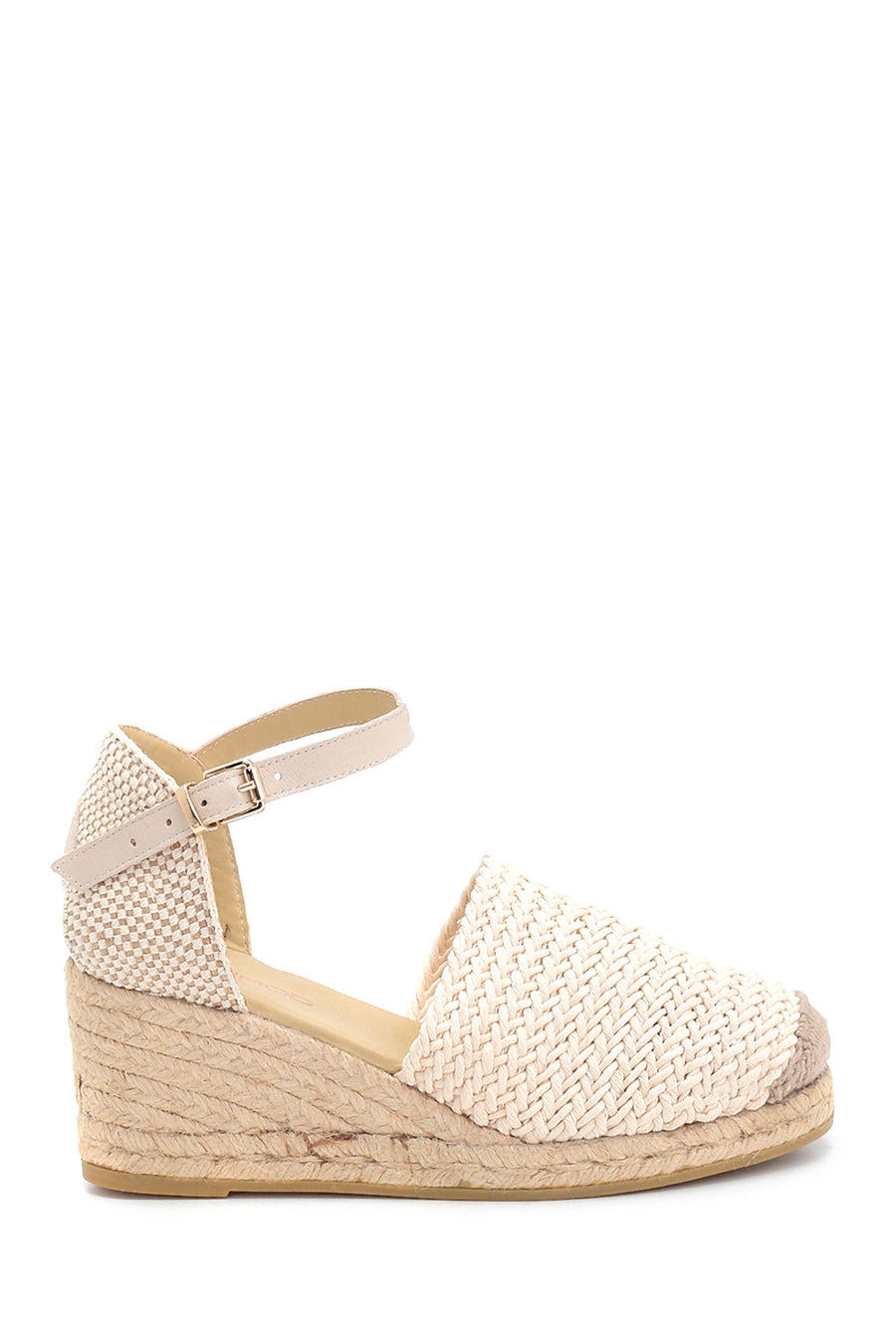 Kadın Dolgu Topuklu Espadril 21SFD15046F | Derimod