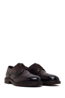 Male Brown Lace-up Leather Casual Shoes | Derimod