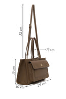 Woman Mink Classic Shoulder Bag with Long Strap | Derimod