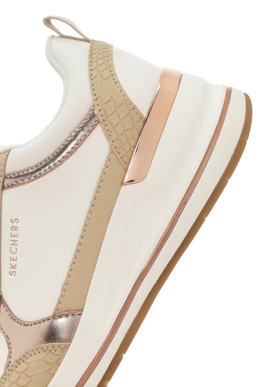 Skechers Kadın Beyaz Billion 2 - Fine Shine Bağcıklı Spor Sneaker