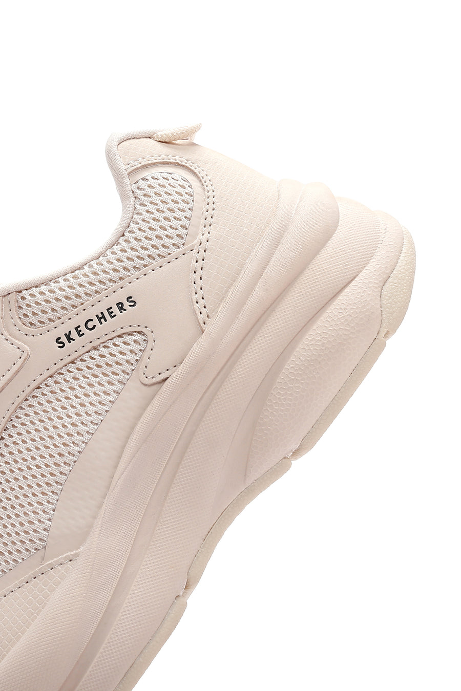 Skechers Kadın Bej Street Twisterz - Lighten Up Kalın Tabanlı Sneaker