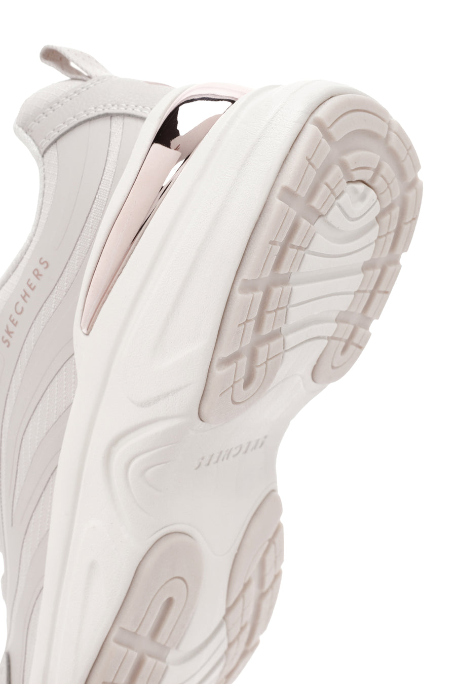 Skechers Kadın Bej Hazel - Step N Flow Bağcıklı Spor Sneaker