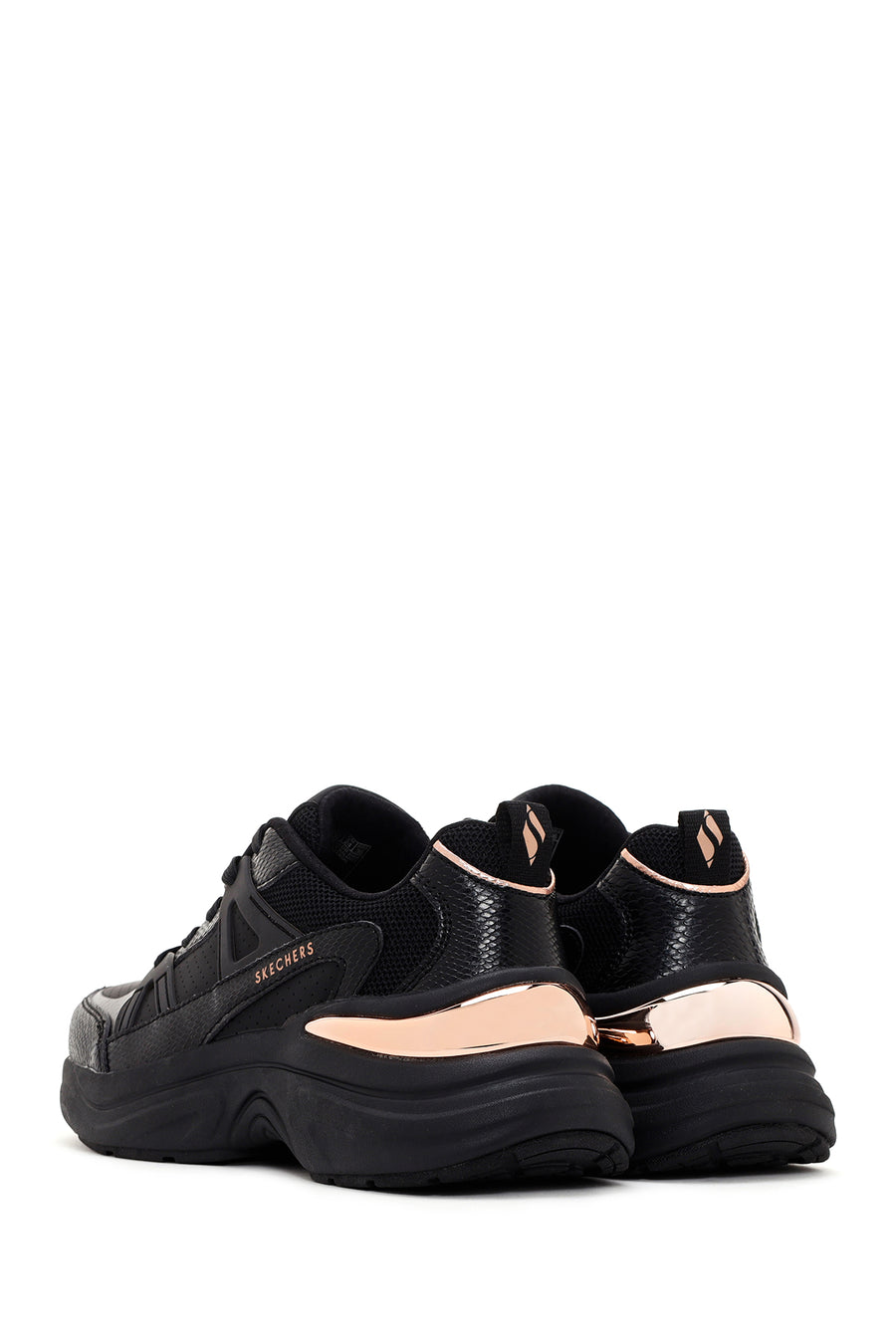 Skechers Kadın Siyah Hazel - Faye Kalın Tabanlı Sneaker