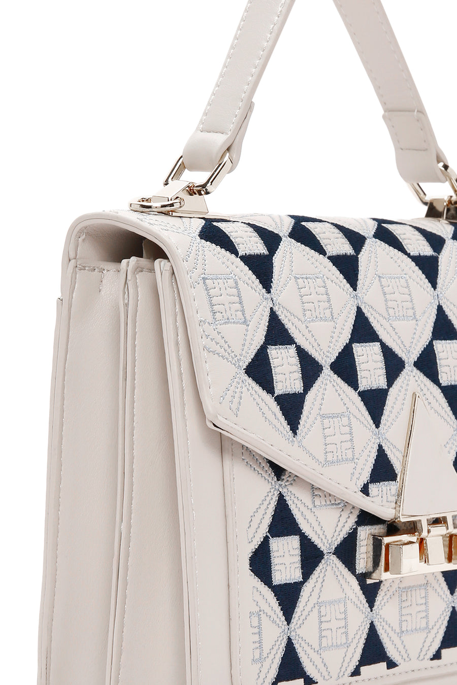 Women's Beige Printed Long Strap Shoulder Bag