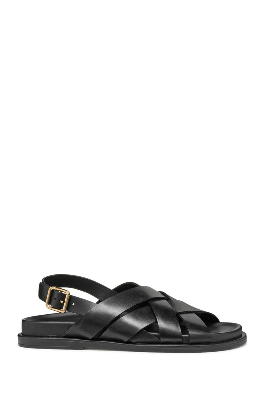 Geox Women Black D Adelash A - Smo.Lea Leather Sandals D55YWA00043C9999 | Derimod