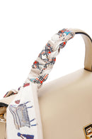 Women's Beige Long Strap Classic Handbag | Derimod