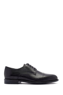 Men's Black Laced Leather Classic Shoes | Derimod