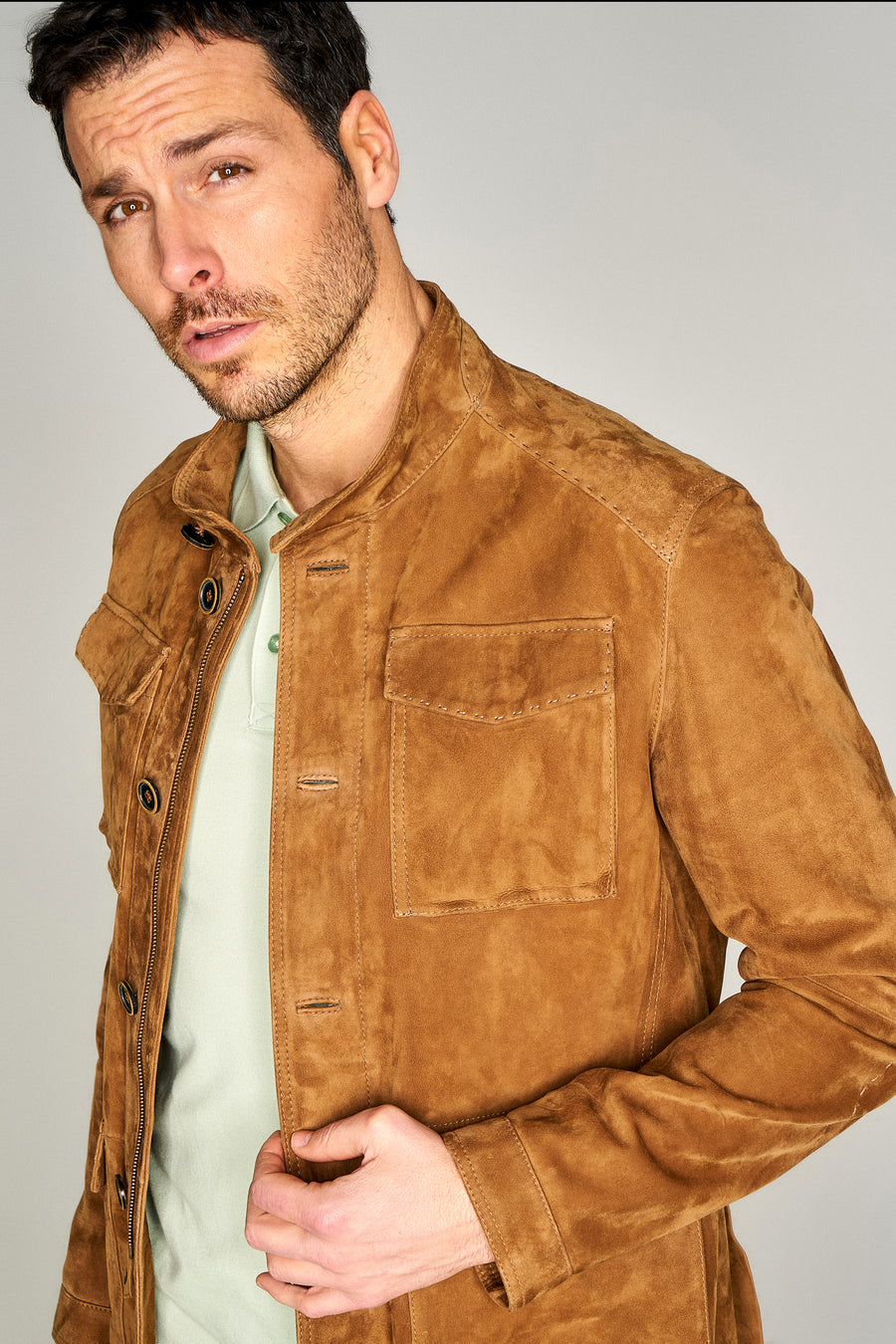 George Men's Leather Jacket