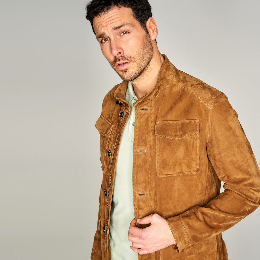 George Men's Leather Jacket