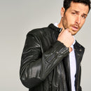 Kidd Men's Leather Jacket | Derimod